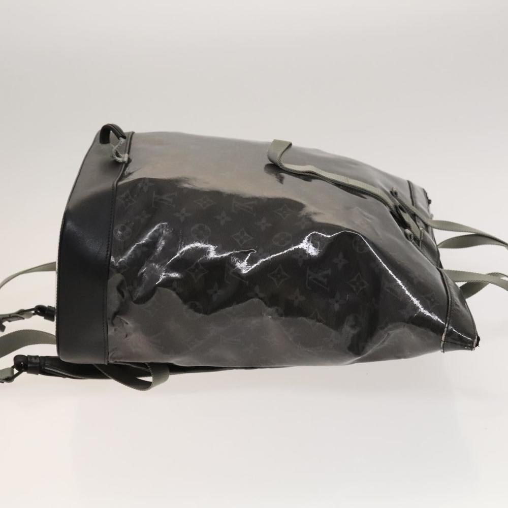 LOUIS VUITTON Monogram Eclipse Glaze Zipped Tote Backpack M43900 LV Auth 129972 - Picture 3 of 16